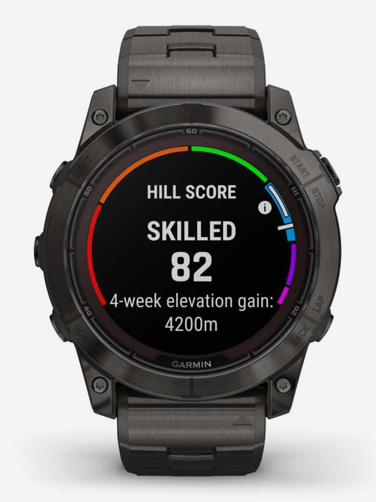 Спортивные часы Garmin Fenix 7X Pro Saph Sol Crbn Gry Ti w/Crbn Gry Mtl Bnd (010-02778-30G)