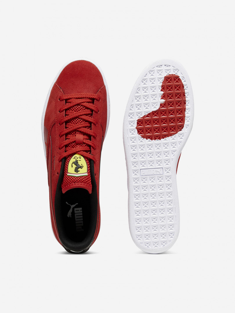 фото Кеды мужские puma ferrari suede torque, красный