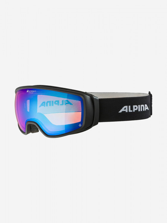 Горнолыжные очки Alpina Double Jack Planet Q-Lite Black Matt
