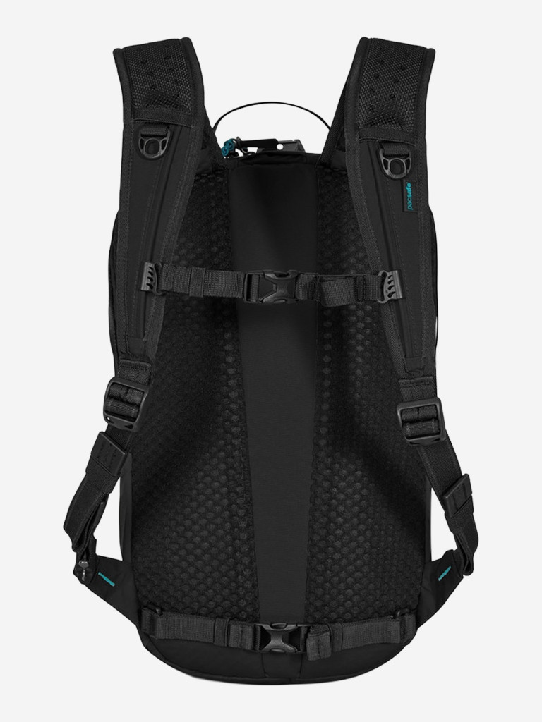 Рюкзак антивор Pacsafe ECO 18, черный ECONYL, 18 л.