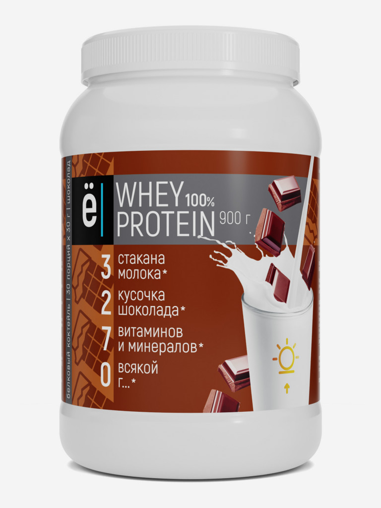 Белковый к-ль Whey protein Шоколад 900г Ёбатон