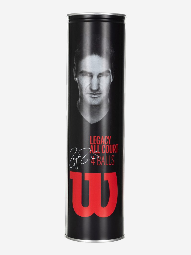 Набор мячей для большого тенниса Wilson Roger Federer Legacy