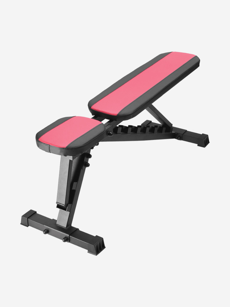 Скамья для жима Sportlim A1 Профи складная Черно-красная