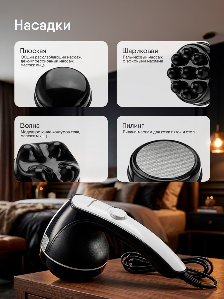 Массажер ручной Ergonova Cellemon