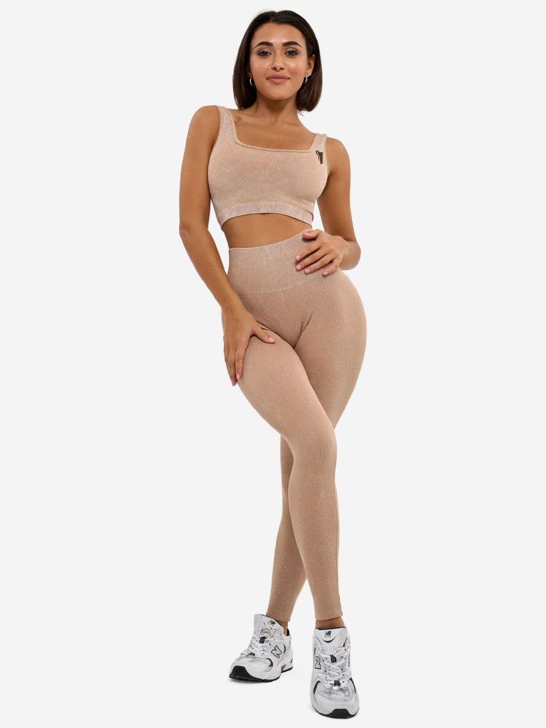 Спортивный топ Bona Fide Marble Top "Beige"