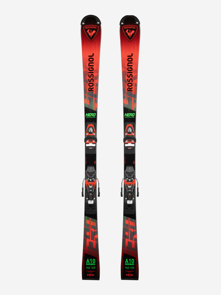 Горные лыжи детские Rossignol Hero SL Pro 128-149 R21 + крепления NX7