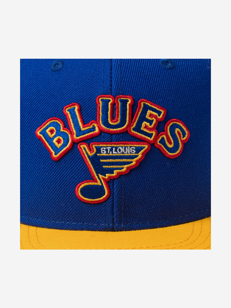 Бейсболка с прямым козырьком AMERICAN NEEDLE 21006A-SLB Saint Louis Blues Archive 400 NHL (синий)