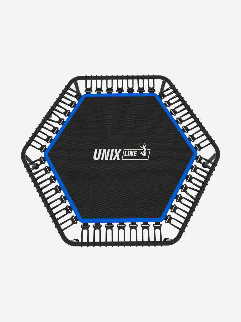 Батут спортивный для фитнеса и джампинга UNIX Line Fitness Lite 125 см, синий
