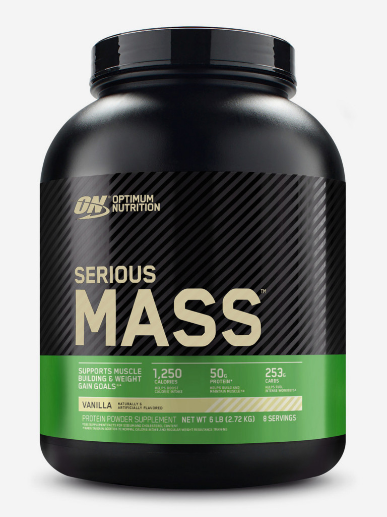 Гейнер Optimum Nutrition Serious Mass, 2720 г, Ваниль