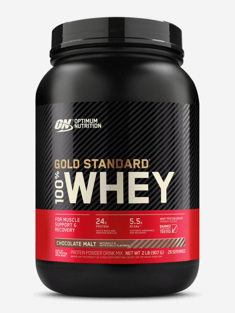 Протеин Gold Standard 100% Whey (907 г) - Шоколадный солод черный цвет —  купить за 4999 руб. со скидкой 30 %, отзывы в интернет-магазине Спортмастер