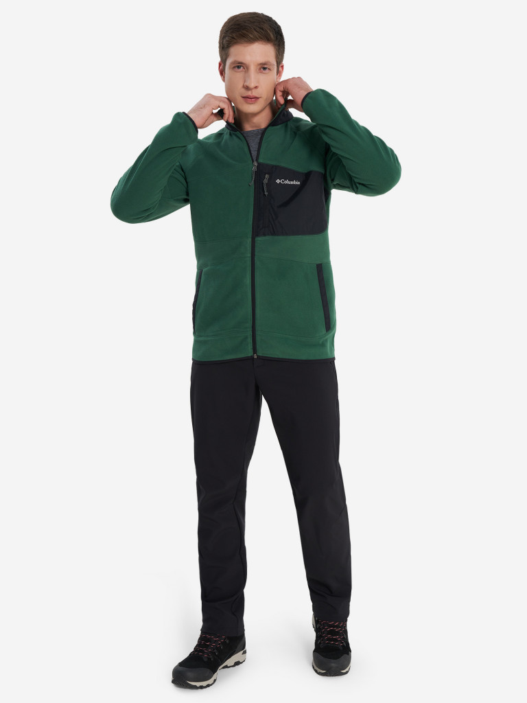 Джемпер флисовый мужской Columbia Fast Trek Overlay Full Zip