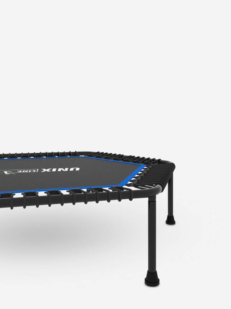 Батут спортивный для фитнеса и джампинга UNIX Line Fitness Lite 125 см, синий