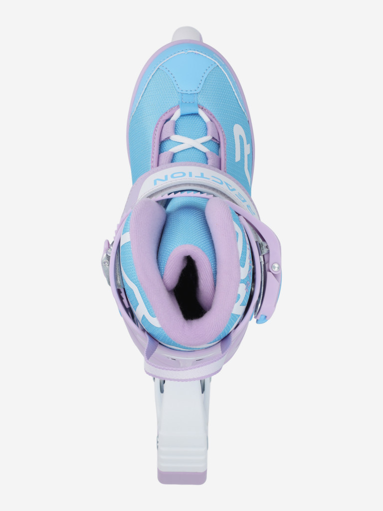 Роликовые коньки детские раздвижные Reaction Rainbow girl