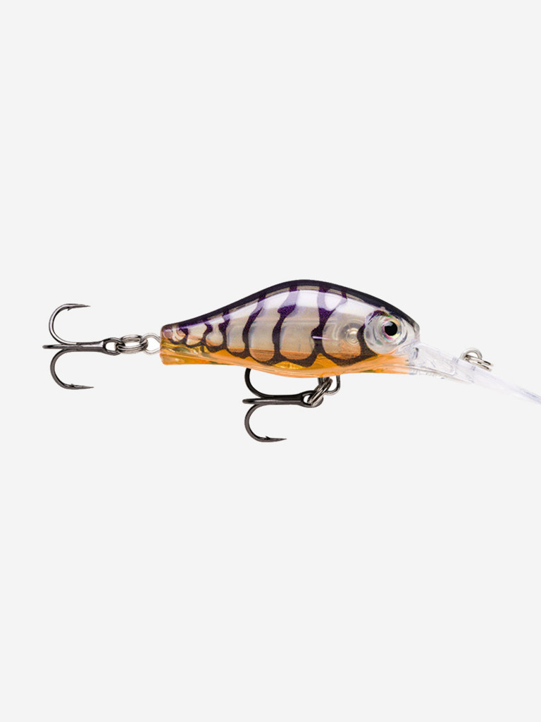 Воблер для рыбалки RAPALA Shadow Rap Fat Jack 04, 4см, 4гр, цвет HTY, медленно всплывающий