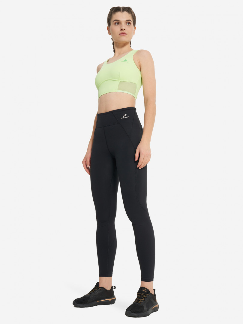 фото Спортивный топ бра demix musefit gym, зеленый
