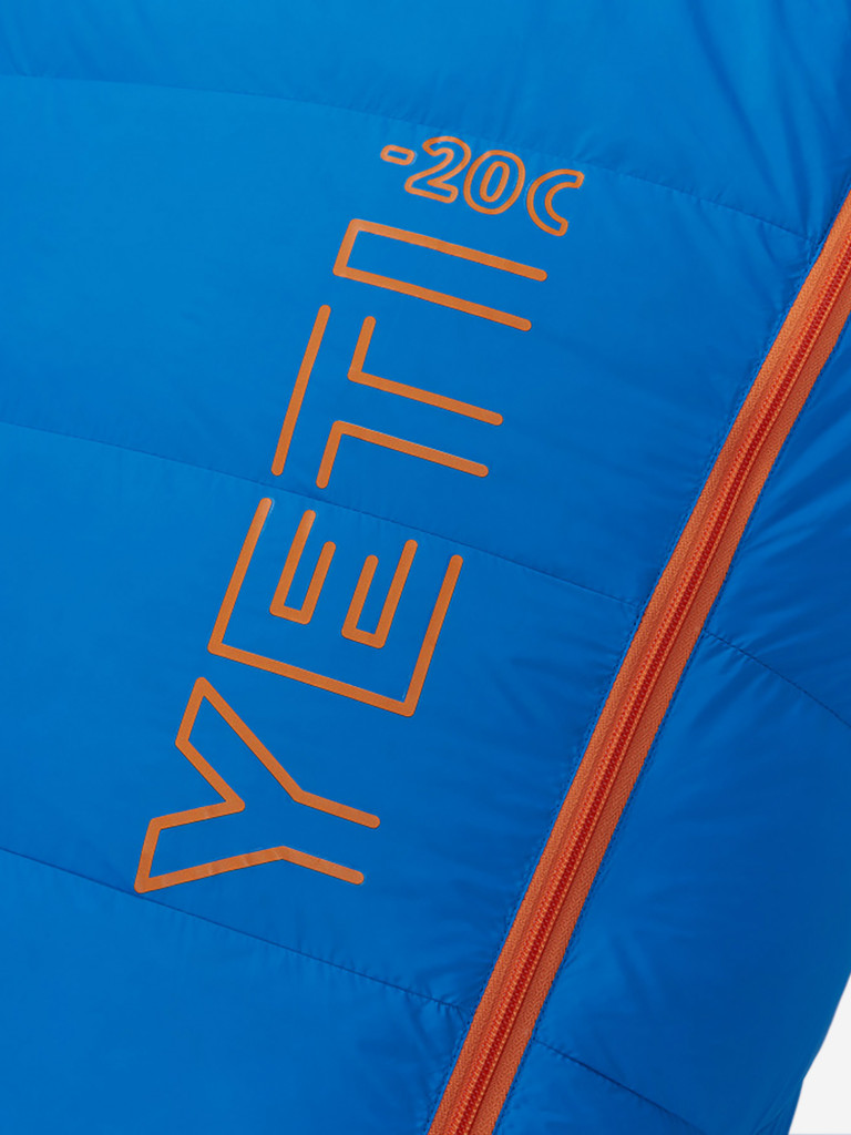 Спальный мешок пуховый Red Fox Yeti-20C regular левосторонний