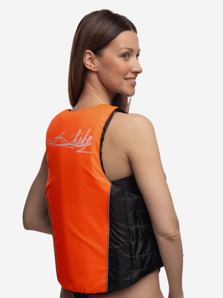 Спасательный жилет оранжевый hikeXp Universal Black\Orange