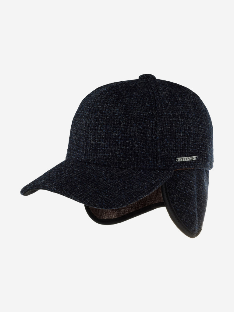 Бейсболка STETSON 7720101 BASEBALL CAP EF WOOL (синий)