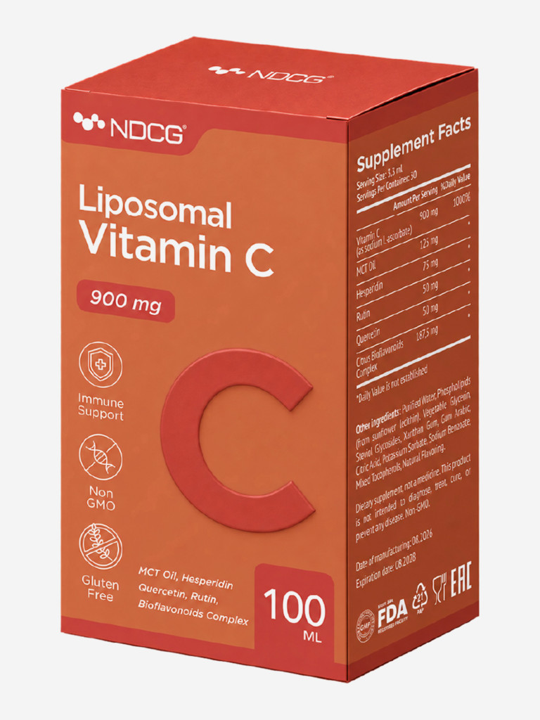Липосомальный витамин С Liposomal Vitamin C NDCG, 100 мл