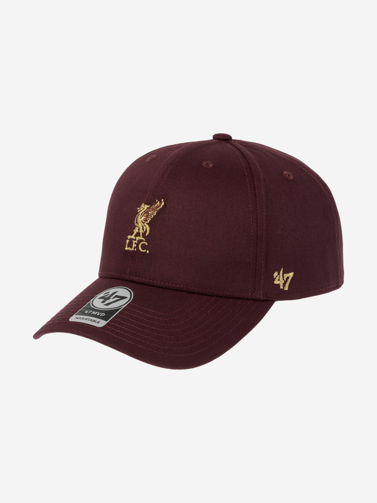 Бейсболка 47 BRAND EPL-PBMBM04CTP-KM Liverpool FC EPL (малиновый)