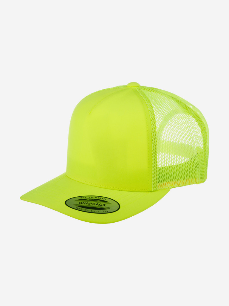 Бейсболка с сеточкой FLEXFIT 6506NT (зеленый)