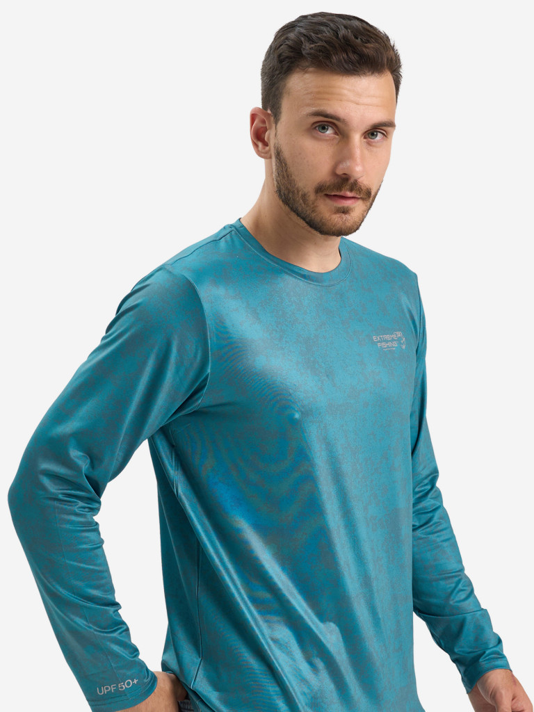 Лонгслив мужской Extreme Fishing OBS-G508 с защитой от солнца UPF50+ для рыбалки