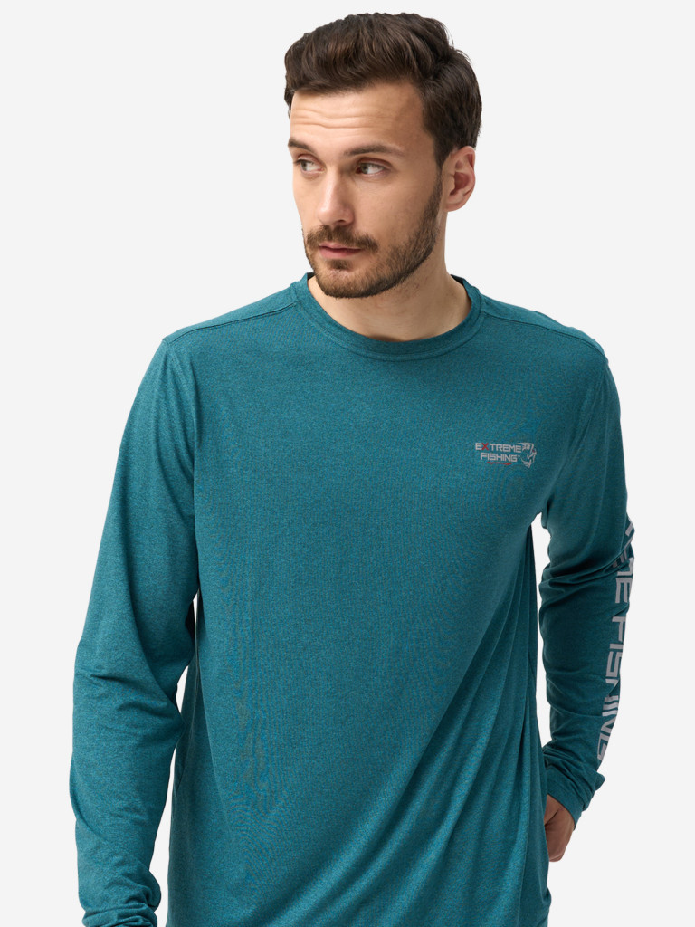 Лонгслив мужской Extreme Fishing PSS-G302 с защитой от солнца UPF50+ для рыбалки