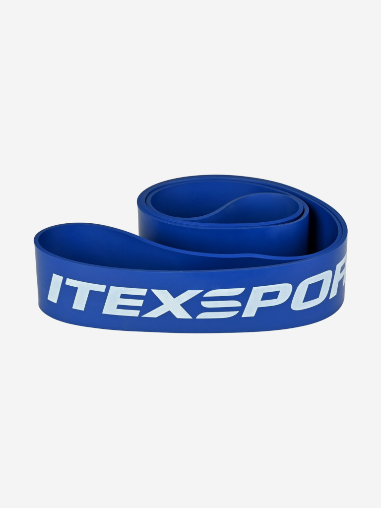 Эспандер лента ITEX SPORT 30-80 кг, синяя, размер 208х6.4х0.45 см