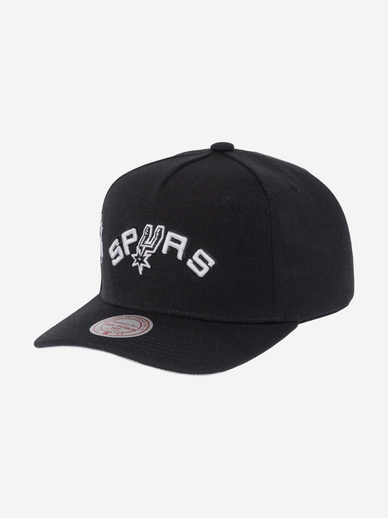 Бейсболка MITCHELL NESS HP10422-SASBLCK San Antonio Spurs NBA