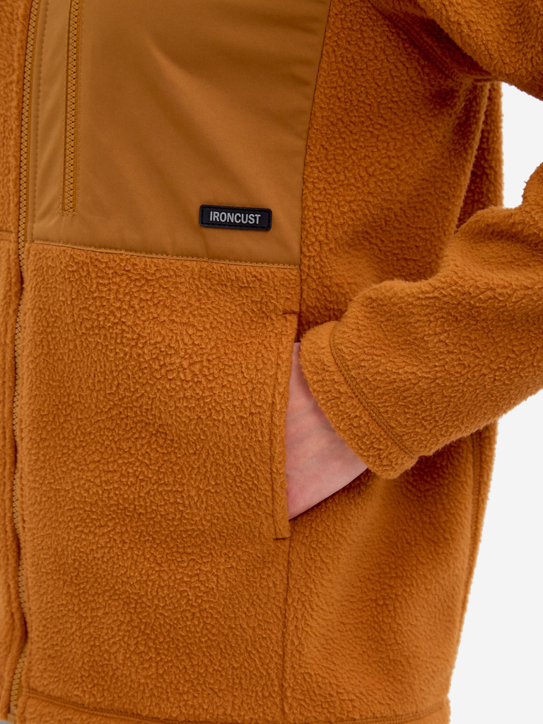 Толстовка теплая на молнии плюшевая кофта IRONCUST