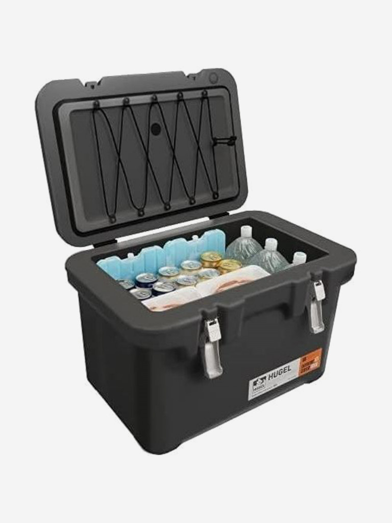 Термобокс IRIS OHYAMA HUGEL VACUUM COOLER BOX TC-40 Черный, 40 литров