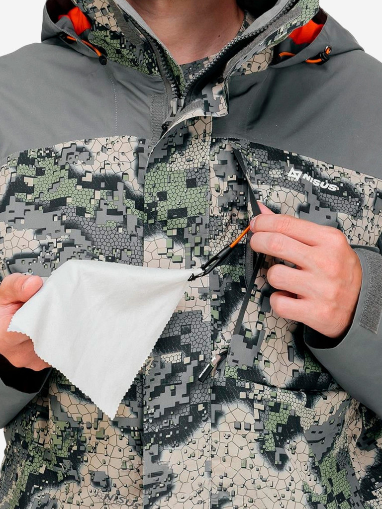 Костюм демисезонный Nisus Defender (куртка+полукомбинезон) для рыбалки и охоты