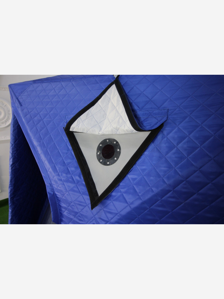 Палатка-баня МОРЖ КУБ XL для зимней рыбалки. Белый