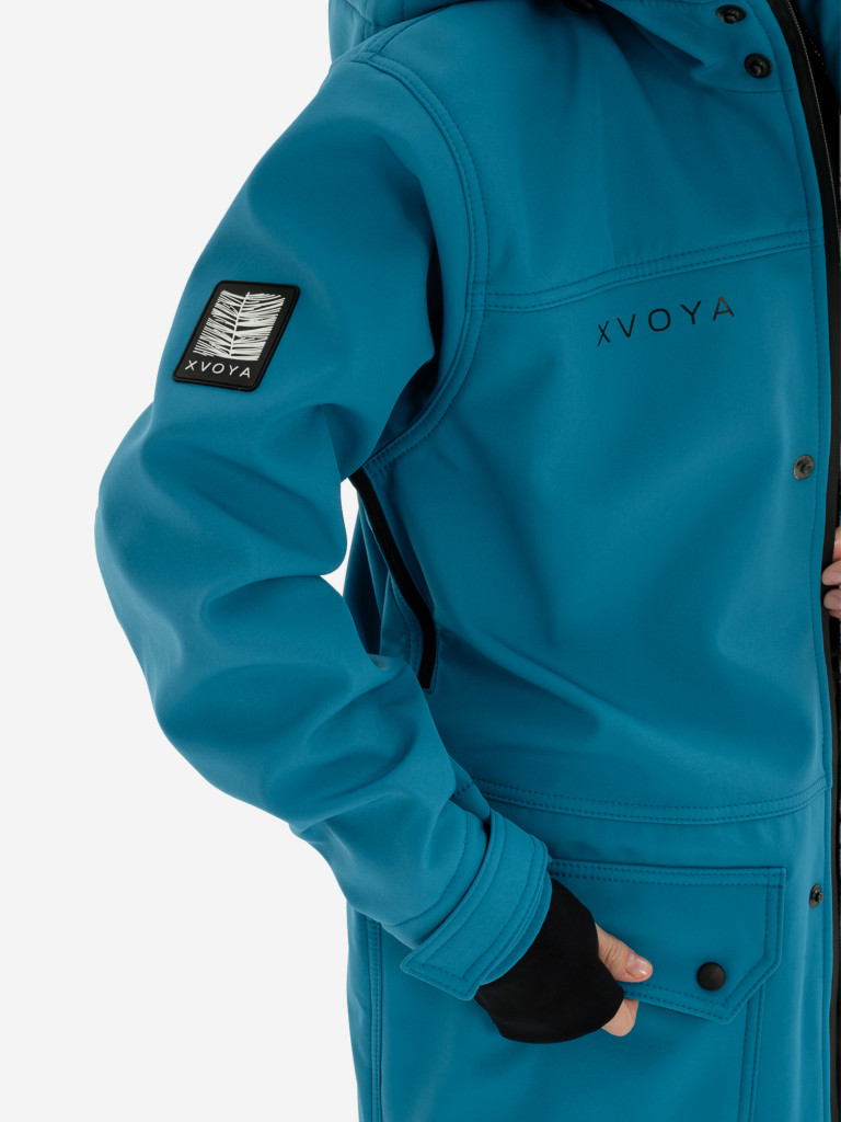Куртка горнолыжная XVOYA HEAT PLUS лазурная