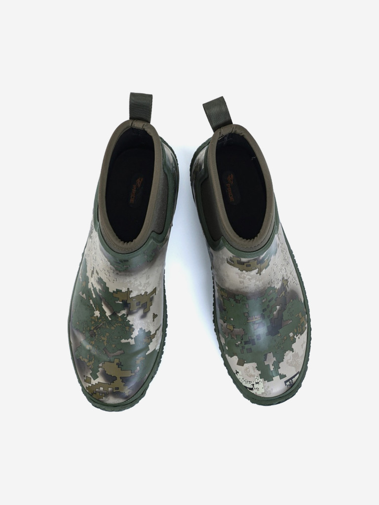 Охотничьи неопреновые низкие сапоги PRIDE Protect Mini, Уральский лес