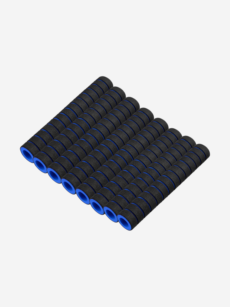 Неопреновые ручки грипсы WestSport 8 шт, черно-синие