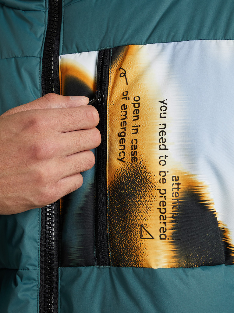 Пуховик двусторонний мужской Termit