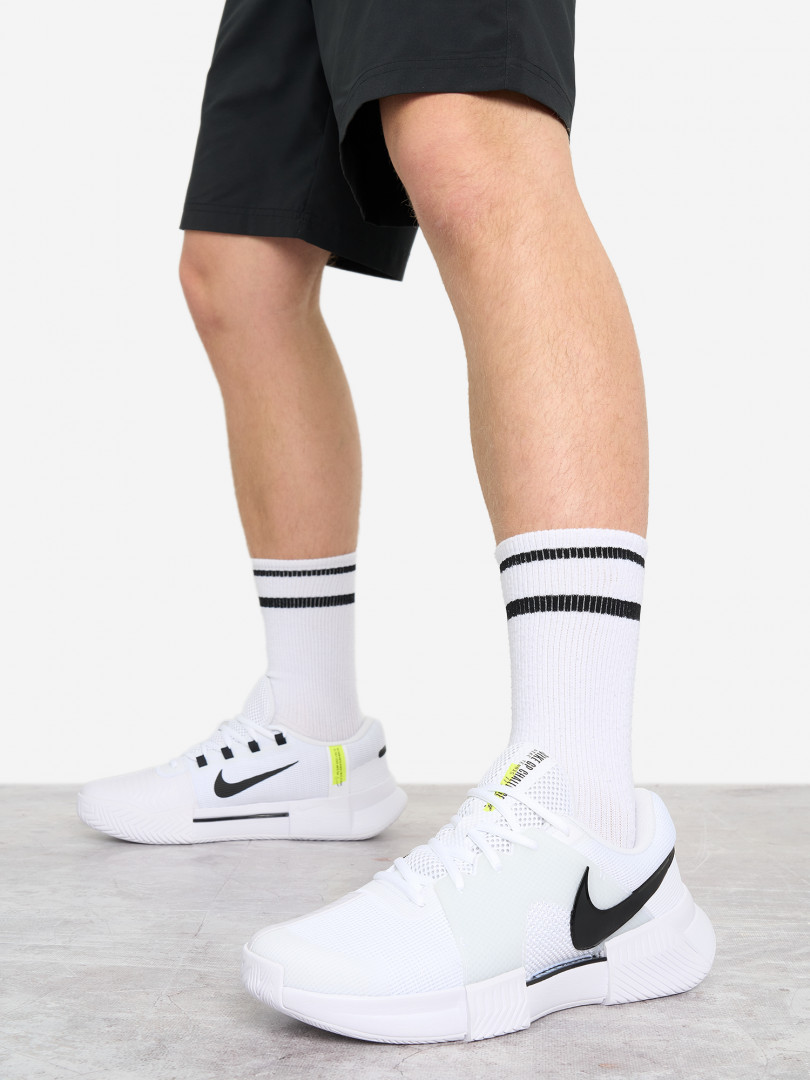 фото Кроссовки мужские для тенниса nike zoom gp challenge 1, белый
