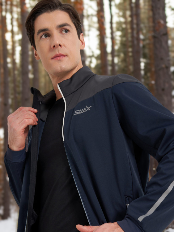 Куртка для беговых лыж мужская Swix Cross