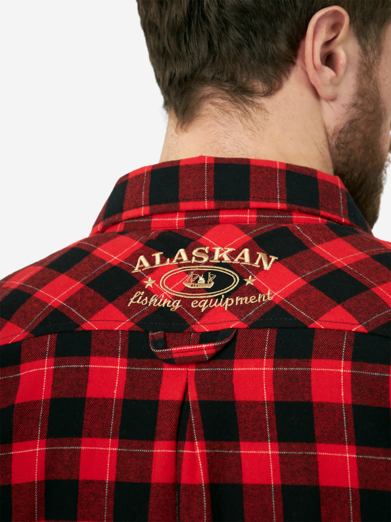 Рубашка мужская Alaskan утепленная с меховой подкладкой для рыбалки и охоты