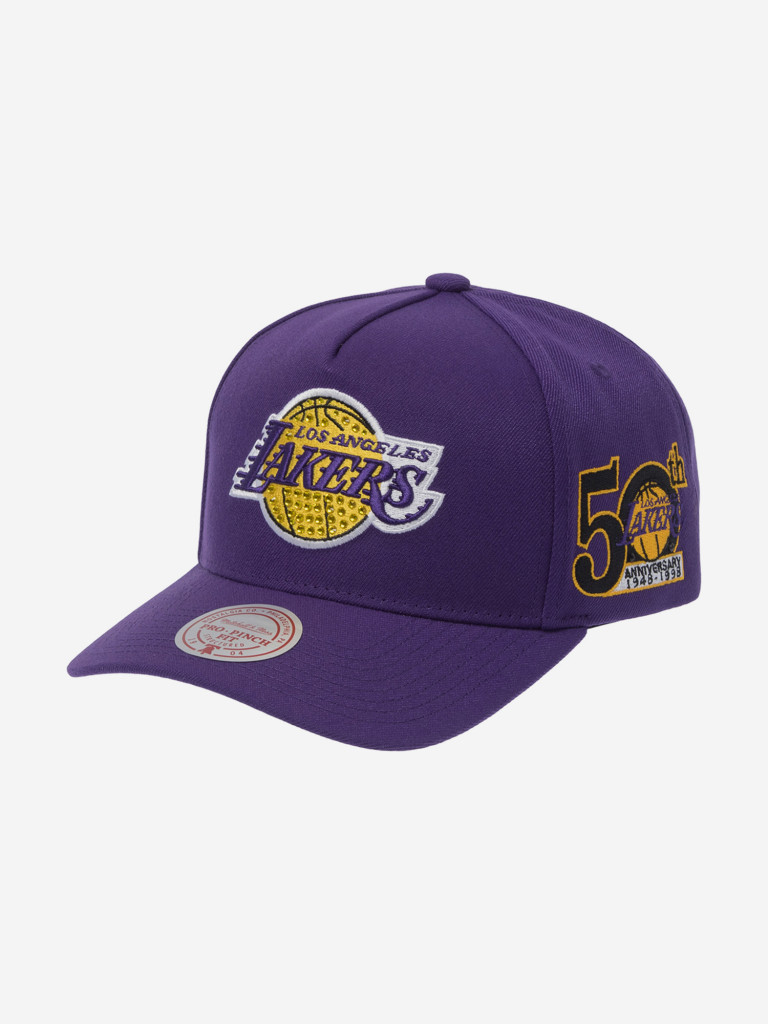 Бейсболка MITCHELL NESS HP14041-LALPURP Los Angeles Lakers NBA