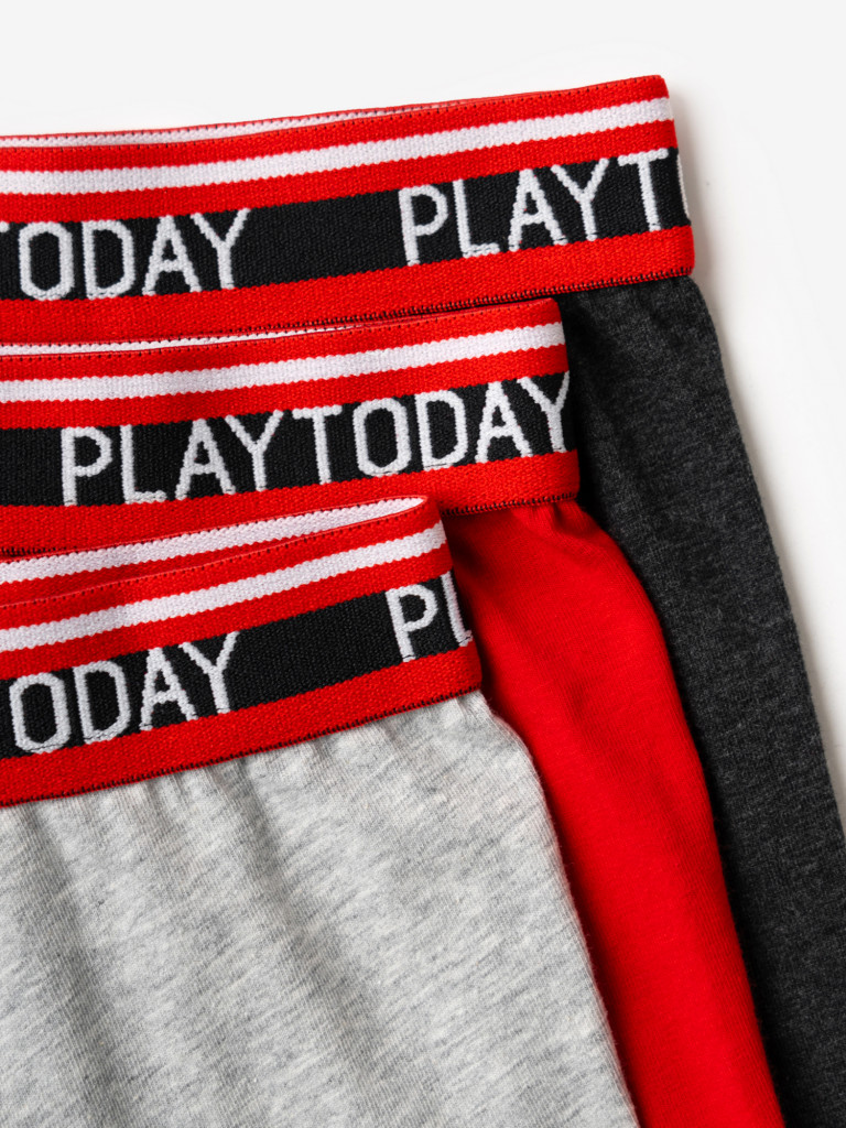 Трусы для мальчиков - боксеры, 3 шт PlayToday