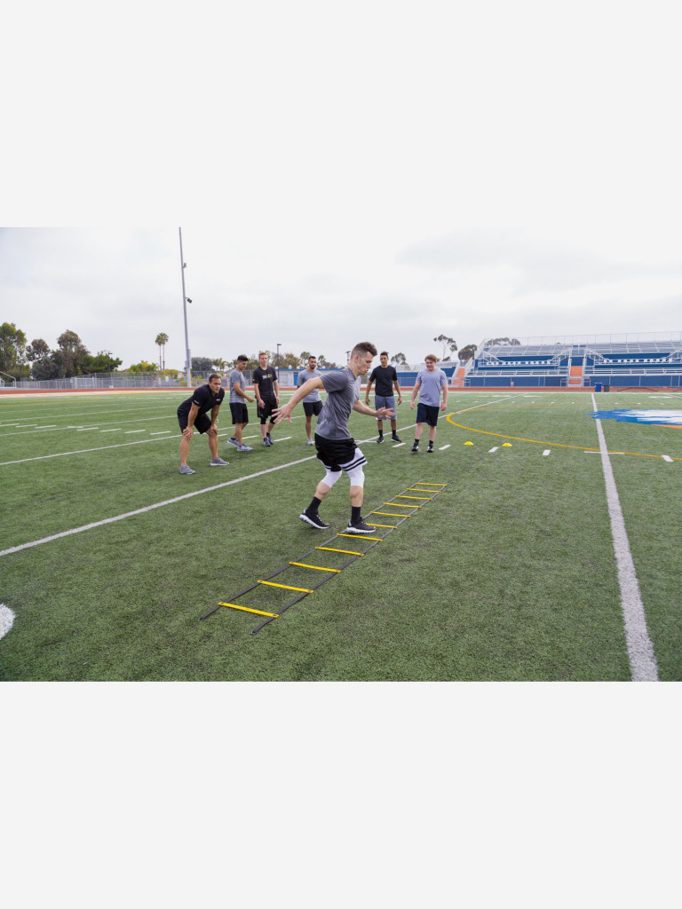 Лестница веревочная координационная SKLZ QUICK LADDER 4,5 м, дорожка с фиксацией перекладин