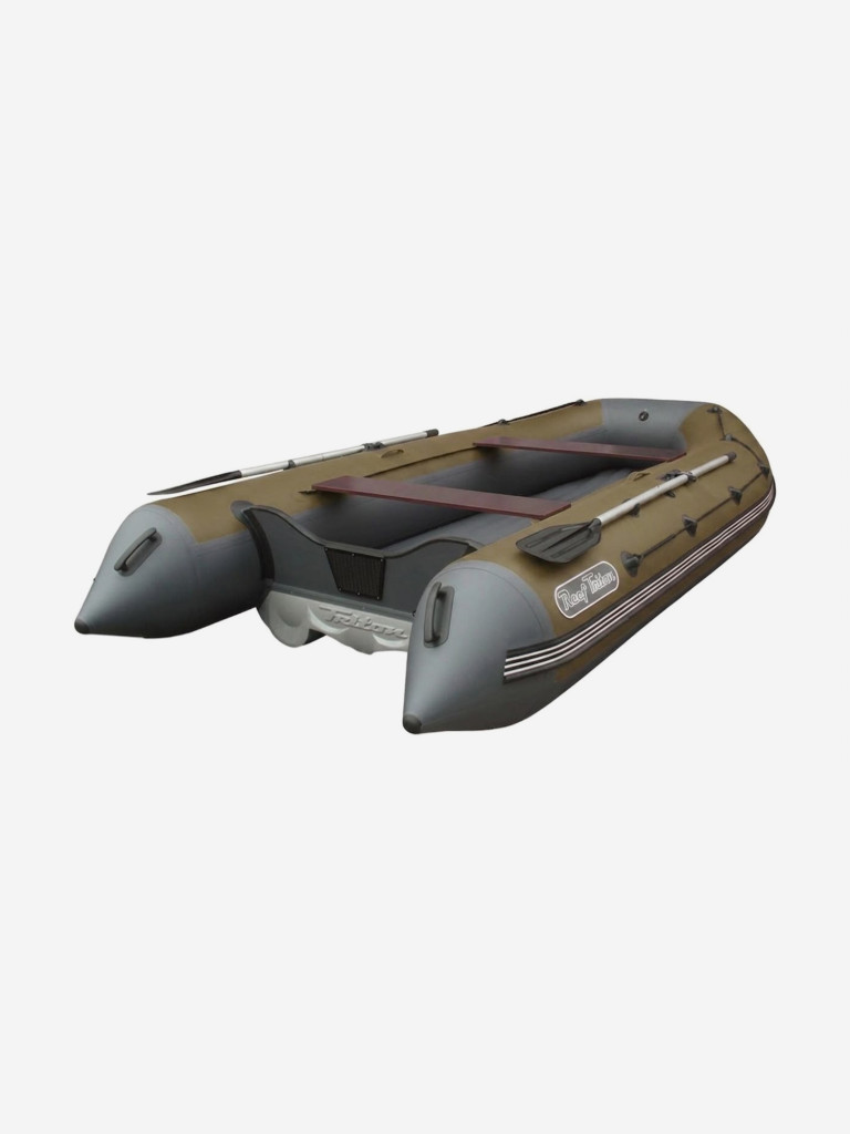 Лодка надувная Reef Triton (Риф Тритон) 340 НД, тёмно-серый/хаки