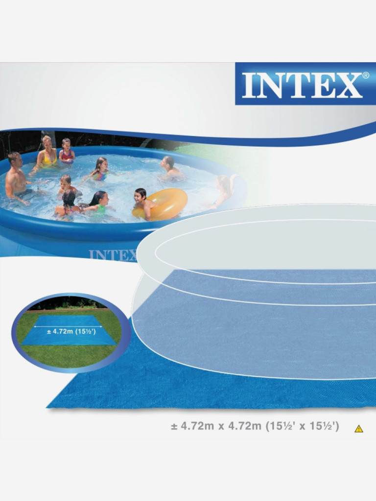 Подстилка для надувных и каркасных бассейнов Intex 58932/28048, 472см