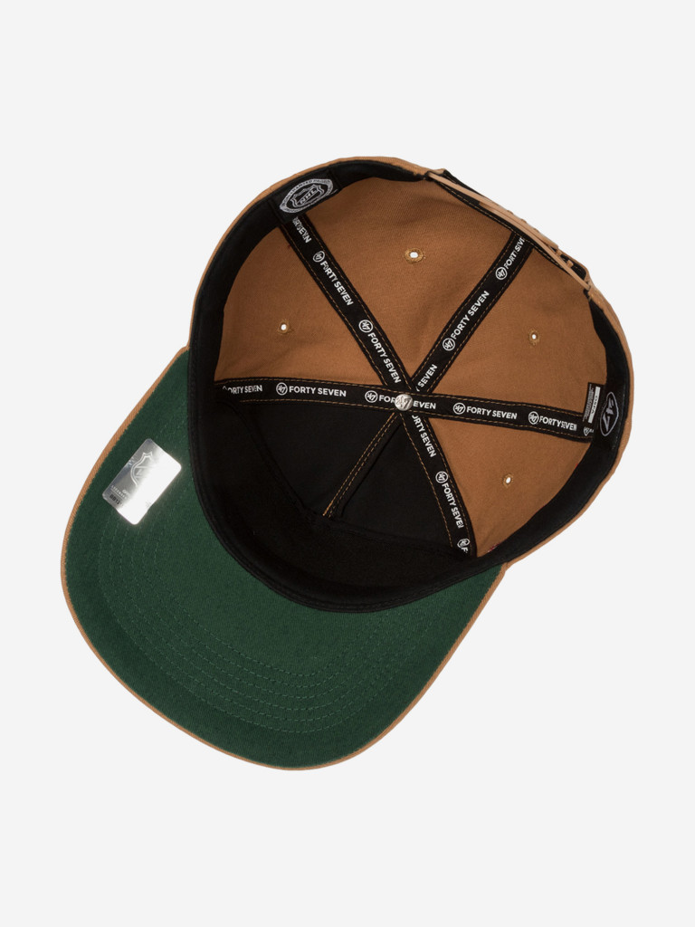 Бейсболка 47 BRAND H-BRNES29GWP-QL Minessota Wild NHL (коричневый)