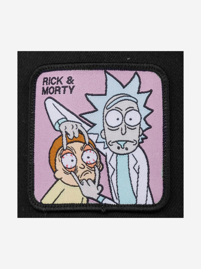 Бейсболка с сеточкой CAPSLAB CL/REM/1/LOO1 Rick and Morty Together (черный)
