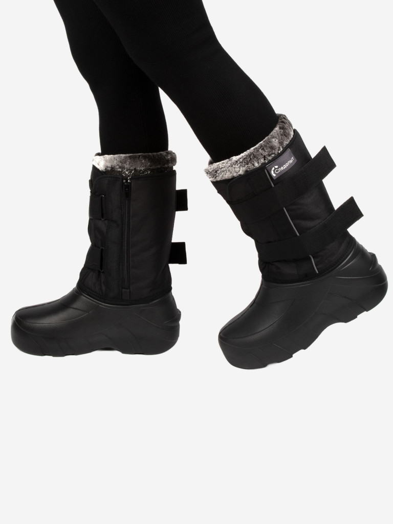 Сапоги рыболовные СЛЕДОПЫТ зимние-дутики мужские на липучке 4-слойный меховой вкладыш, до -50°С