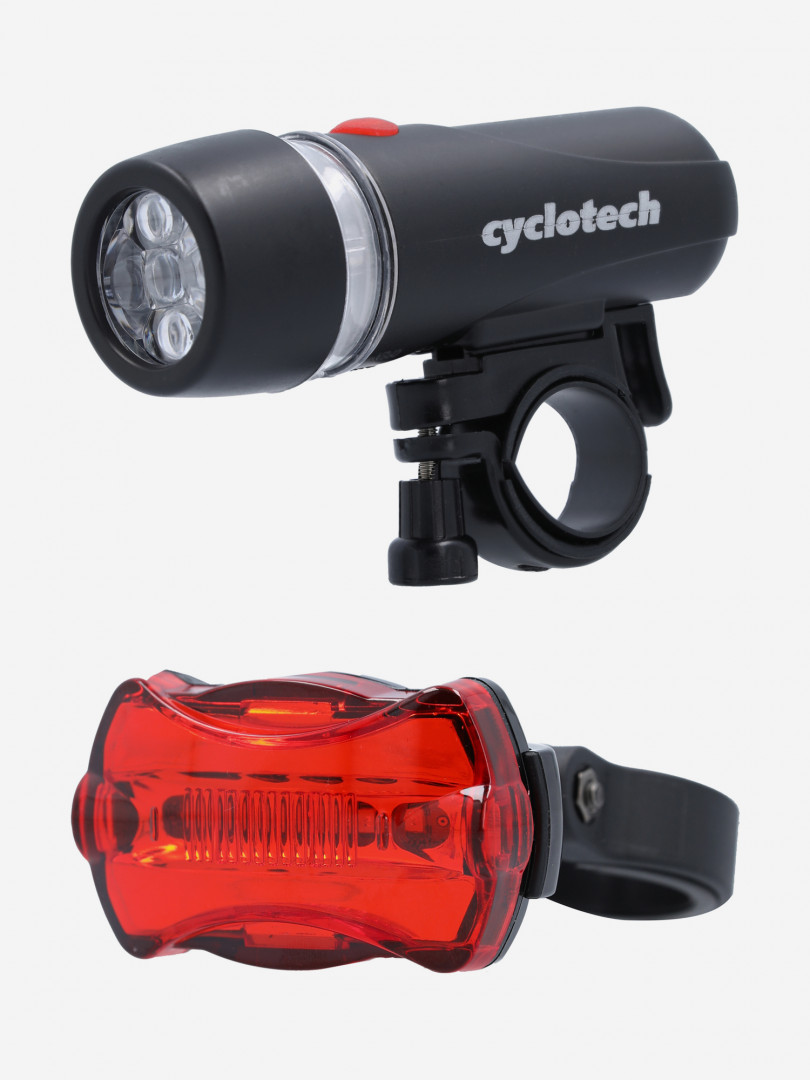 Набор габаритных велосипедных фонарей Cyclotech CLS-1, Черный