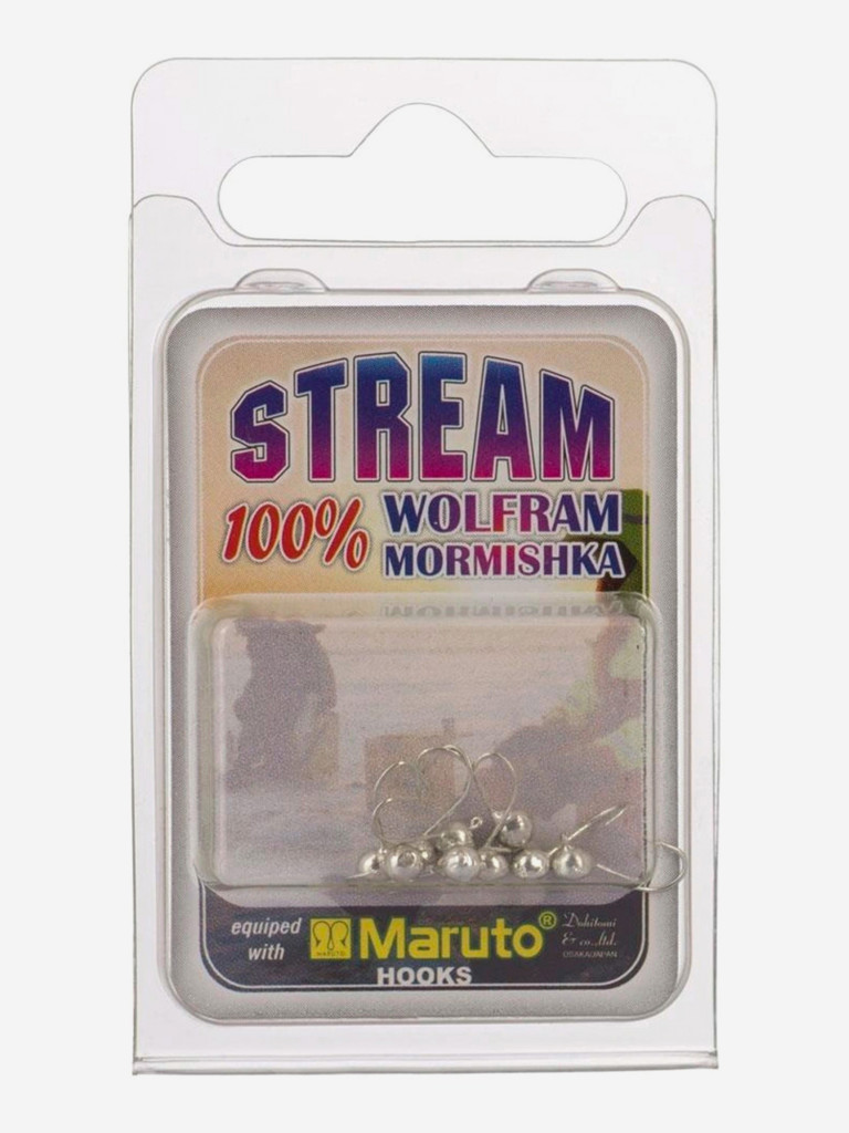 Мормышка Helios вольфрамовая Шар с ушком 4мм 0,65г Sil (MW-2840-Sil), 10 штук в упаковке